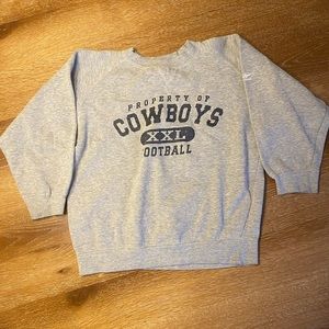 Grey&Blue Boys Dallas Cowboys Football Sweatshirt